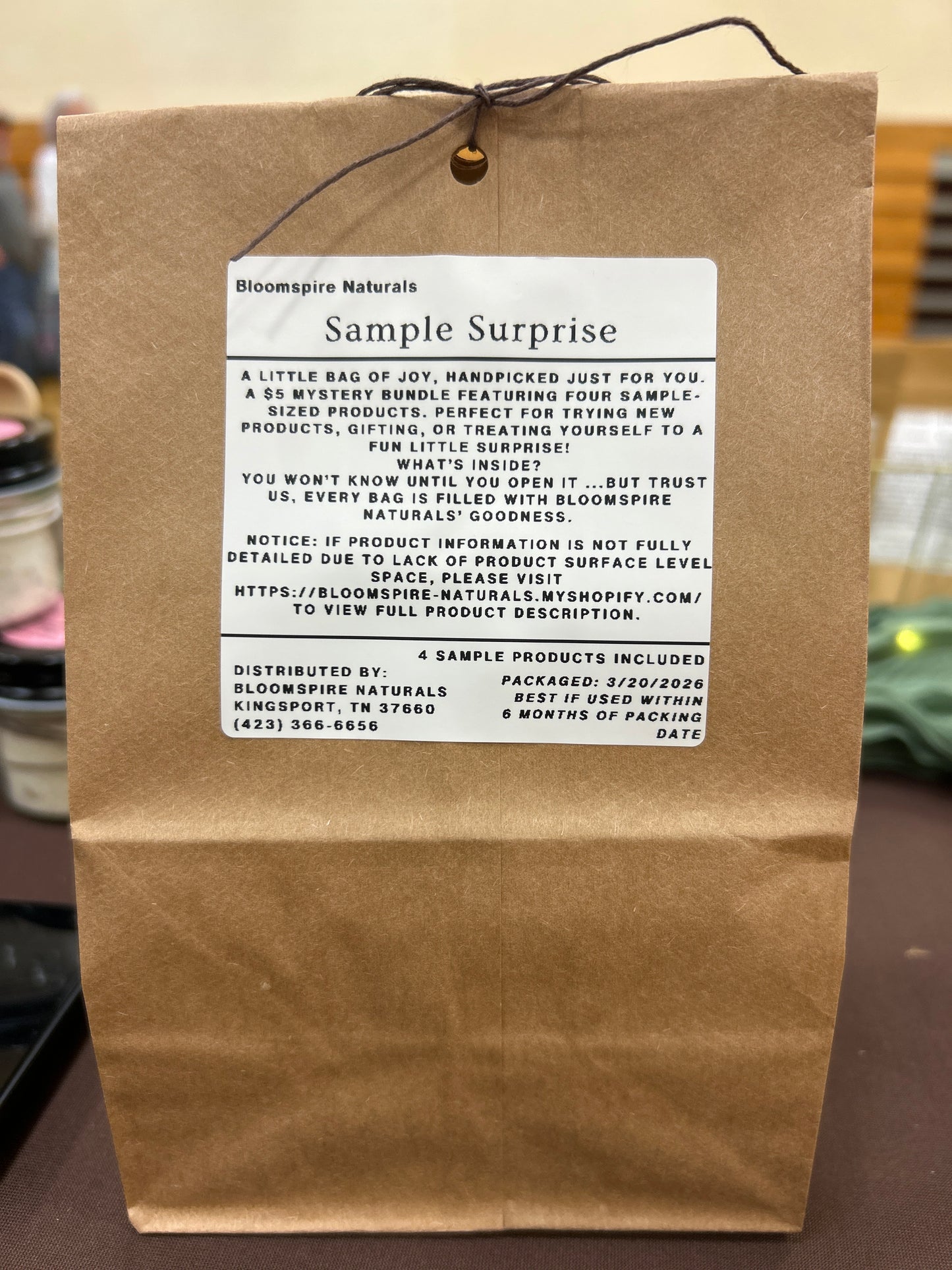 Sample Surprise!