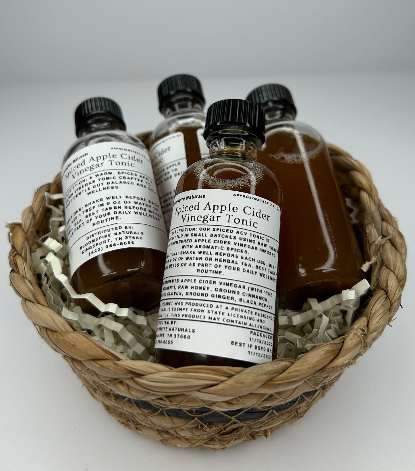 Spiced Apple Cider Vinegar Tonic
