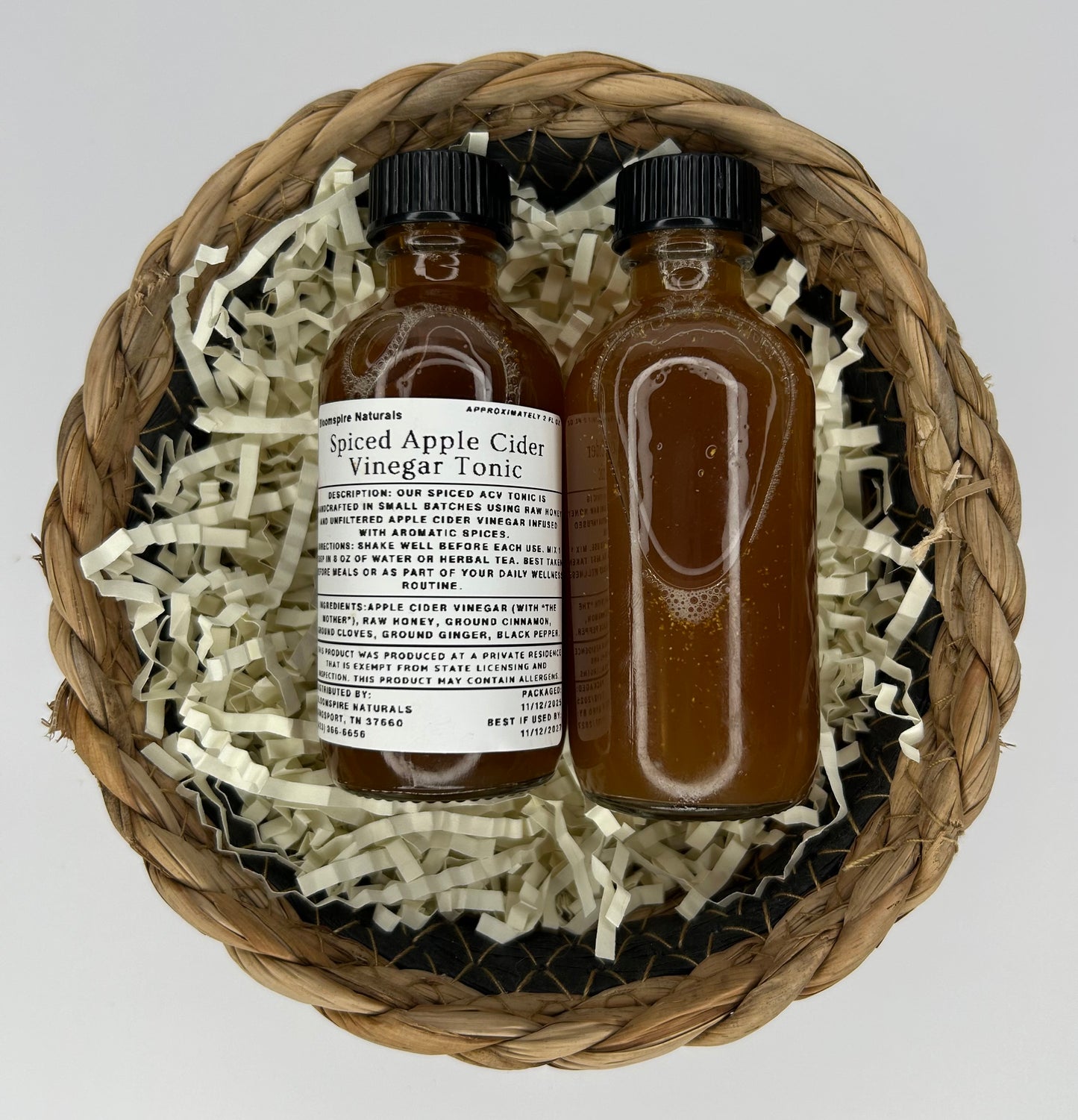 Spiced Apple Cider Vinegar Tonic
